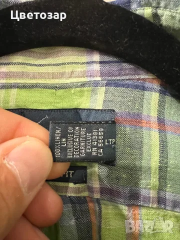 Polo Ralph Lauren ленена мъжка риза, снимка 4 - Ризи - 56074593