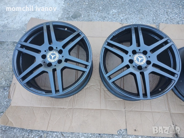 18" AMG оригинални джанти за Мерцедес, спорт пакет, снимка 4 - Гуми и джанти - 54320942