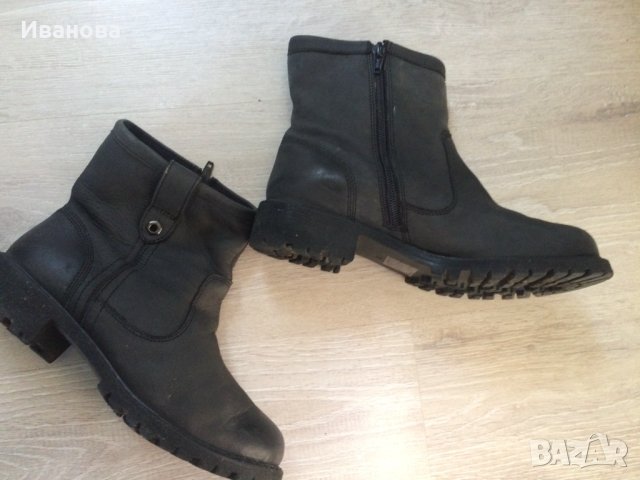 Удобни  боти №38,естественна кожа., снимка 3 - Дамски боти - 42920348