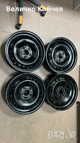 Стоманени джанти за Ford focus и др.5х108,16цола!, снимка 1 - Гуми и джанти - 56250289