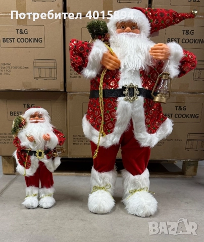 фигурки на Дядо Коледа , снимка 5 - Декорация за дома - 52444235