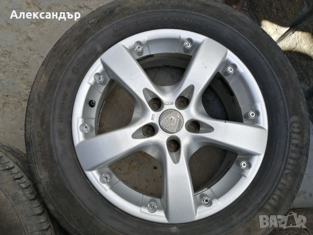 Мерцедес 16 ВИТО 5/112 /16, снимка 5 - Гуми и джанти - 36386565
