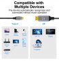 Продавам кабел USB type C към Display Port 8K 60Hz, 4K 144Hz високо качество 3 м., снимка 4