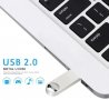 64GB Flash USB Drive Удароустойчива Водоустойчива Метална Флашка Ключодържател 58~60GB Флаш Драйв, снимка 4