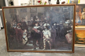 Огромен Пъзел картина The Night Watch (Нощна стража) с рамка и стъкло 162/112см, снимка 2