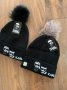 Дамска шапка Karl Lagerfeld черна, снимка 1 - Шапки - 31167389