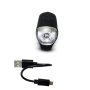 Комплект LED светлини за велосипед X-Light, силикон, USB, предна/задна, снимка 3