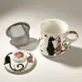 Часа с метална цедка и капак 
, снимка 3