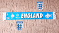 Двустранен шал England / Англия, Евро 1996, снимка 1