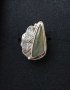 Стар масивен турски пръстен с "Лабрадорит" / Лунен камък / проба 925 , снимка 1 - Пръстени - 30034458