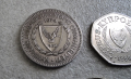 Монети . Кипър .1,2 ,5, 10 ,20 ,50 и 100  цента. 7 бройки., снимка 7