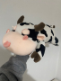 Голяма плюшена играчка крава, снимка 1 - Плюшени играчки - 44589628