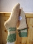 Ръчно плетени дамски чорапи от вълна, размер 39, снимка 12