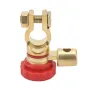 Клема за акумулатор 6 - 12V, Месинг, 400A, Червена , снимка 2