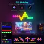 Модулни Хексагонални LED Светодиодни Панели MeRGBW-Home (Комплект от 12 броя), снимка 5