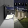 Соларни охранителни светлини, Сензор за движение, IP 65, 40LED, 6 броя, снимка 5