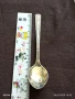 ДВЕ ПОСРЕБРЕНИ ЛЪЖИЧКИ за ЧАЙ, КАФЕ ОРНАМЕНТИРАНИ за КОЛЕКЦИЯ 15167, снимка 5