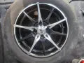  Единична алуминиева джанта 15" 4x100 с лятна гума Continental 185/65 R15, снимка 1