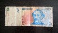 Банкнота - Аржентина - 2 песо, снимка 1 - Нумизматика и бонистика - 29293895