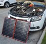 DOKIO™ 18V 110W 2X Сгъваем Слънчев Панел Соларен Комплект 12V10A Контролер Гъвкав Монокристал Хибрид, снимка 18