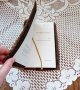 Винтидж обложка за книга с бродерия , снимка 3