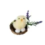 5693 Великденска украса Пиленце в гнездо, 7 см, снимка 3