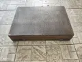 Старо дървено куфарче на художник и палитри, снимка 3