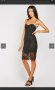 Нова дамска черна рокля-размер Л-ХЛ, снимка 1 - Рокли - 29968141