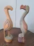 екзэтични дървени фигури птици дърворезба    5/2, снимка 1