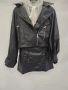 Сет от кожено яке,кожена пола и риза, снимка 3