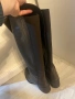 Високи дамски тъмно кафяви ботуши номер 39, снимка 4