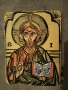 Авторска ръчно рисувана икона , снимка 1