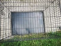 транспортна клетка метална сгъваема 91x62x67см за куче, стационар, снимка 3
