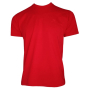 Памучна тениска в червен цвят, снимка 1 - Тениски - 44616446