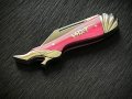 Колекционерски, удобен сгъваем джобен нож. Small Leg Knife Hot Pink (RR971), снимка 8