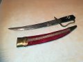 made in india-нож/кама с ножница-36см-внос швеицария, снимка 10