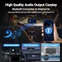 Нов HD 7" CarPlay/Android Auto екран с Bluetooth, FM, Гласов контрол, снимка 4
