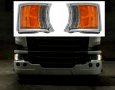 1 бр. DRL дневна светлина + ЛЕД LED мигач за СКАНИЯ Scania R 2008+, снимка 1 - Аксесоари и консумативи - 38445522