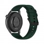 Силиконова каишка HUAWEI Watch GT 3, GT 3 Pro – 42/ 46mm зелена Green, снимка 4