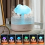 Rain Cloud 200ml,USB роматерапевтичен дифузер 7 цвята, релаксиращи звуци от дъжд, снимка 1