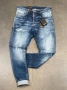 DSQUARED2 Мъжки Сини Дънки С Накъсан Ефект Код Mens P.268, снимка 1