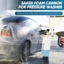 Аксесоар с двоен конектор за Saker Snow Foam Cannon за водоструйка под налягане, с 5 дюзи, снимка 8
