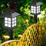 Комплект от 6 броя соларни LED лампи за двор и градина, снимка 5