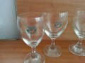 Ретро кристални чаши с лого балкан турист, снимка 8