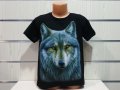 Нова детска тениска с дигитален печат Вълк, Серия Вълци, снимка 8