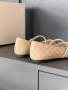 Chanel Дамски Бежови Ежедневни Обувки Балерини Шанел - Различни Цветове Код E1327, снимка 3