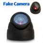 Черна фалшива камера за видеонаблюдение - Fake Camera black, снимка 1
