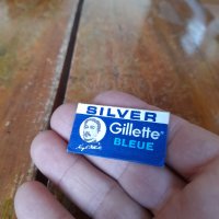 Старо ножче за бръснене Gillette Silver Bleue, снимка 2 - Колекции - 44312492