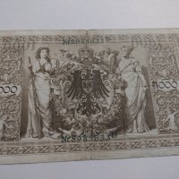 Райх банкнота - Германия - 1000 марки / 1910 година- 17962, снимка 8 - Нумизматика и бонистика - 31019911