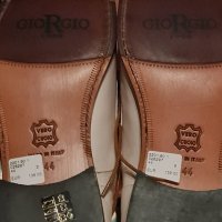 !!!За Бала-Чисто Нови Официални Mъжки Италянски Бутикови обувки N44-Giorgio Made in Italy-Ръчна
